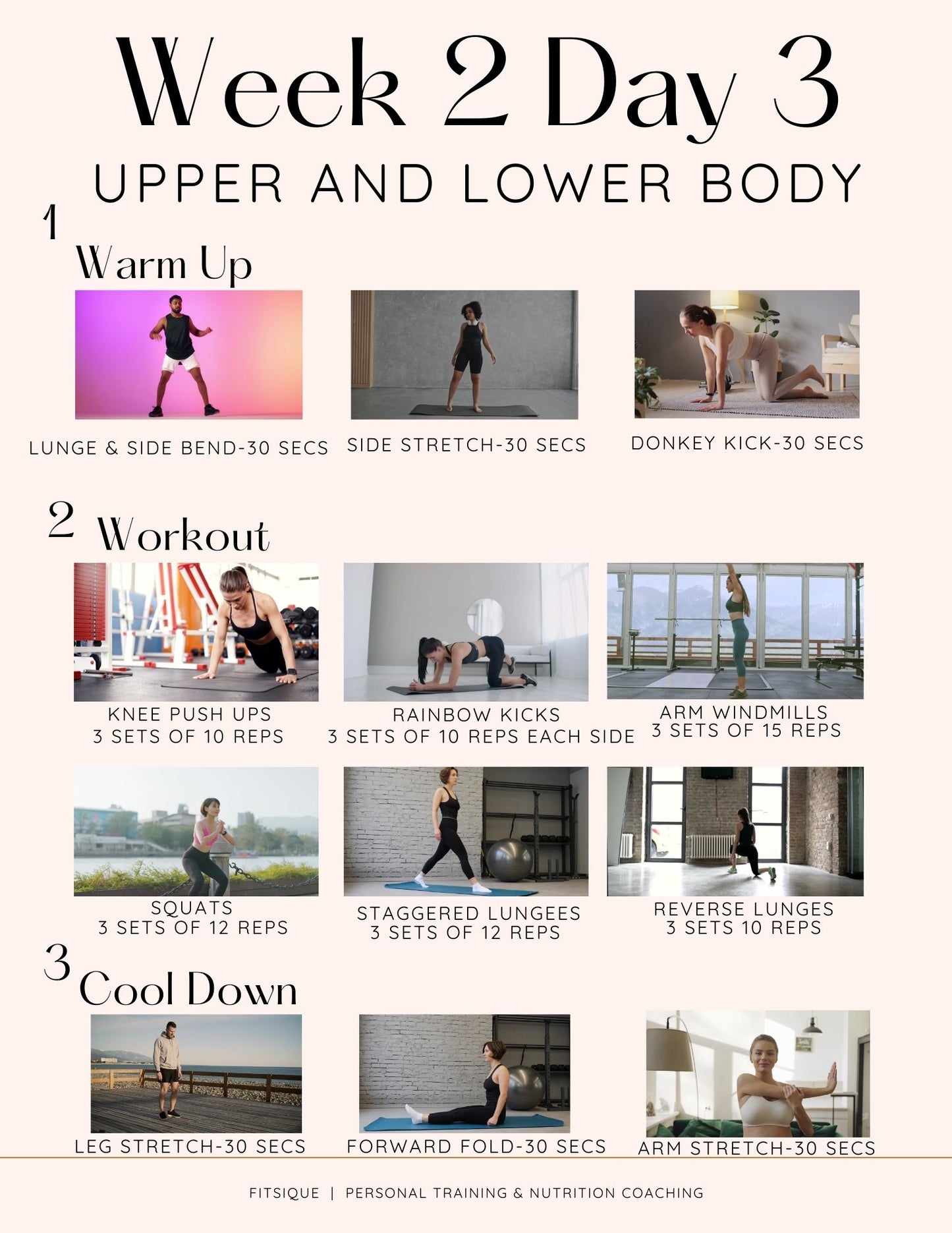 Fitsique | Fitsique 4-Week Beginners Weight Loss Guide (Digital/Printable)