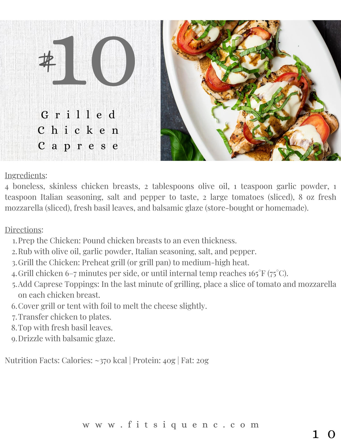 10 Best Dinner Weight Loss Recipes