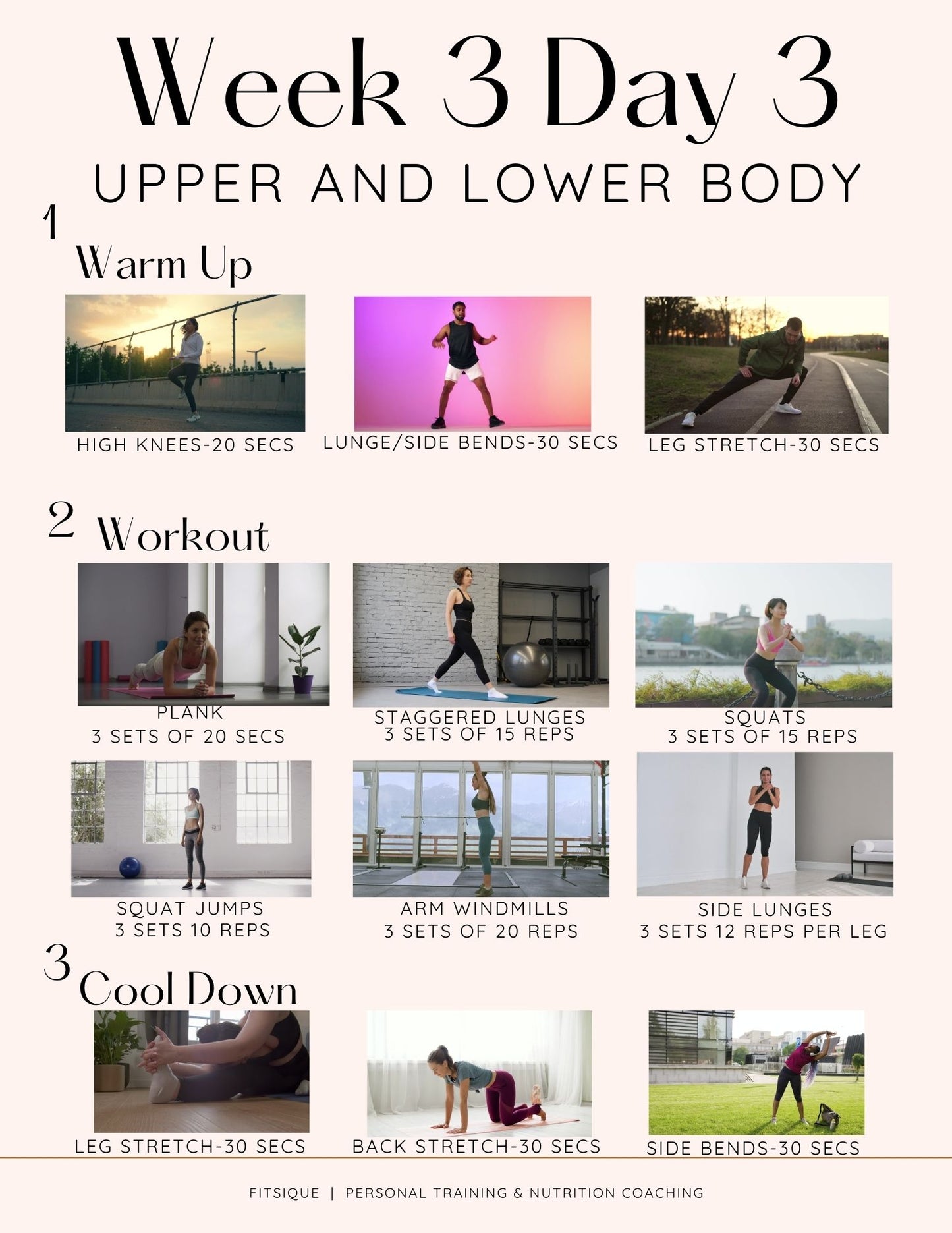 Fitsique | Fitsique 4-Week Beginners Weight Loss Guide (Digital/Printable)