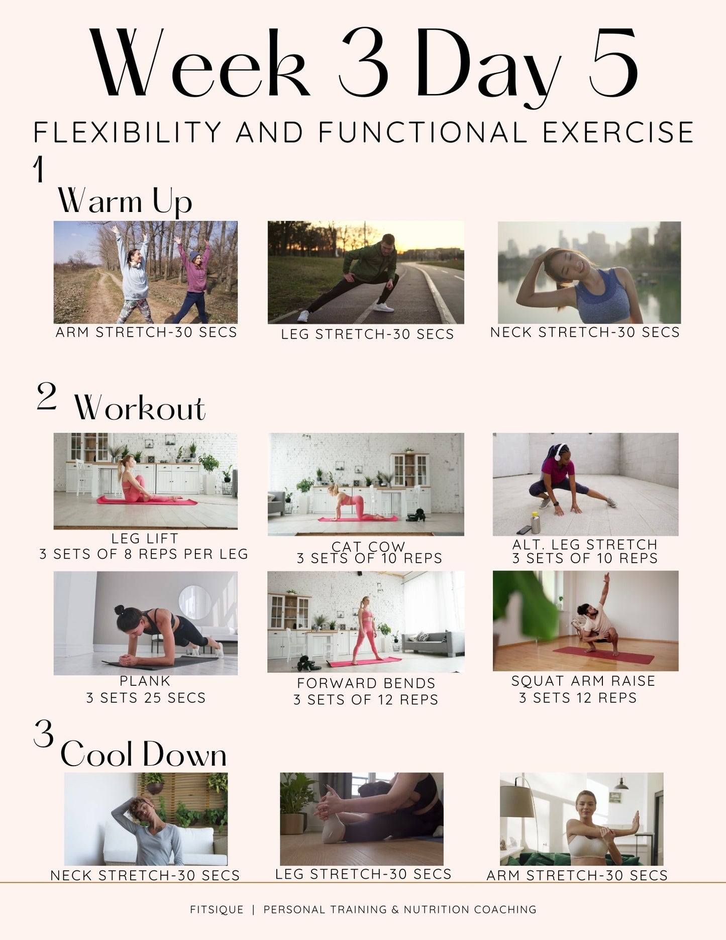 Fitsique | Fitsique 4-Week Beginners Weight Loss Guide (Digital/Printable)