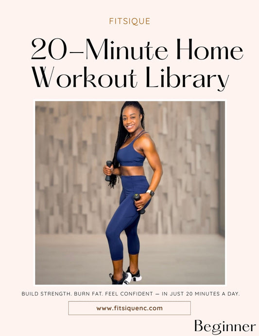 20-Minute Home Workout Library for Beginners (No Gym Needed)