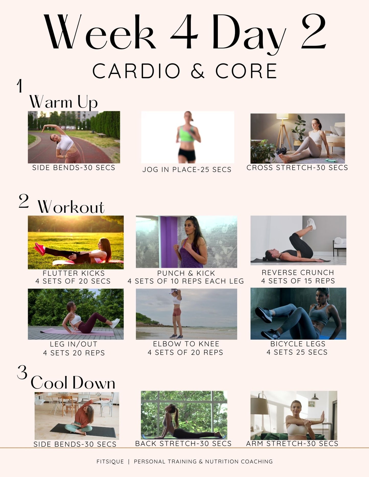 Fitsique | Fitsique 4-Week Beginners Weight Loss Guide (Digital/Printable)