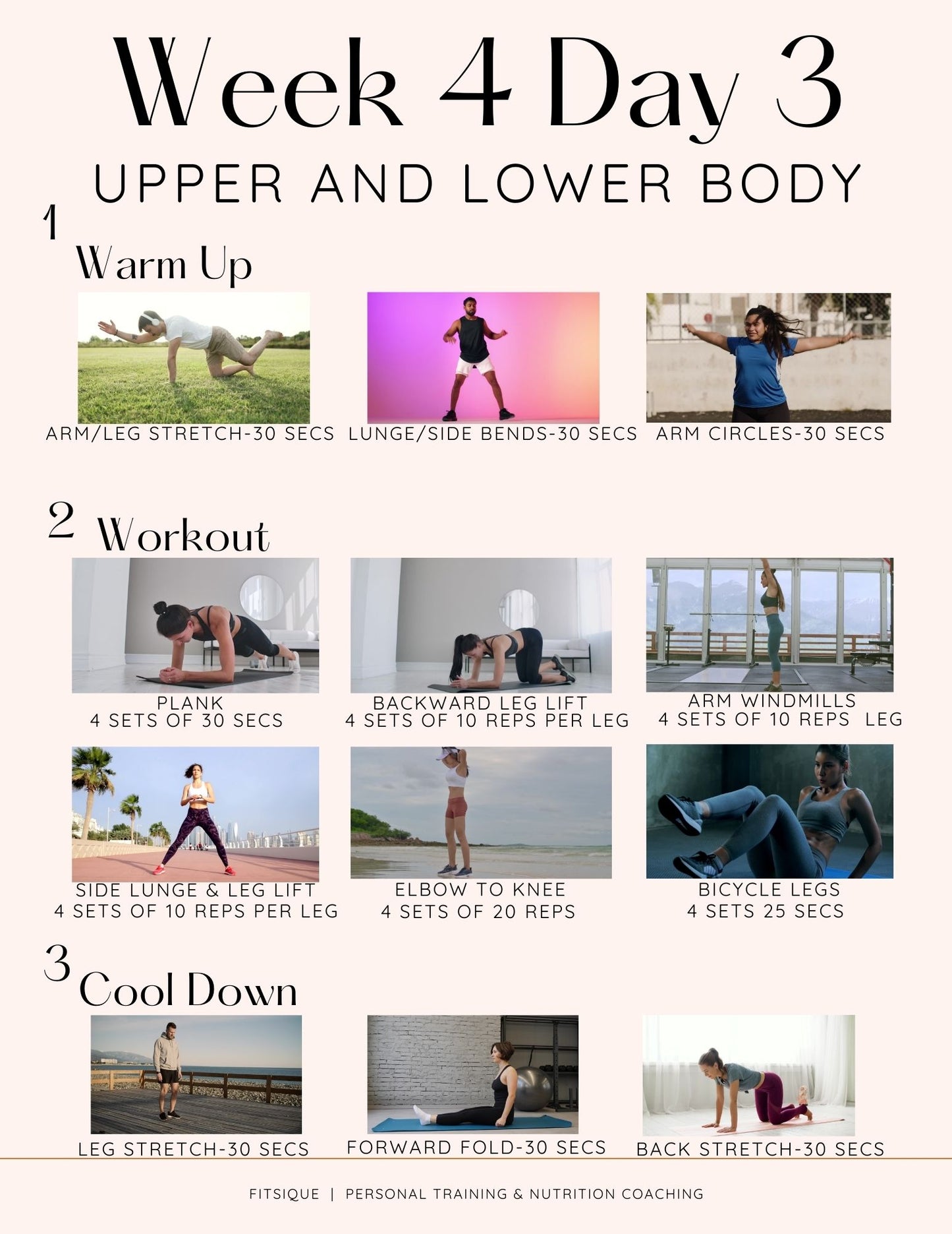 Fitsique | Fitsique 4-Week Beginners Weight Loss Guide (Digital/Printable)