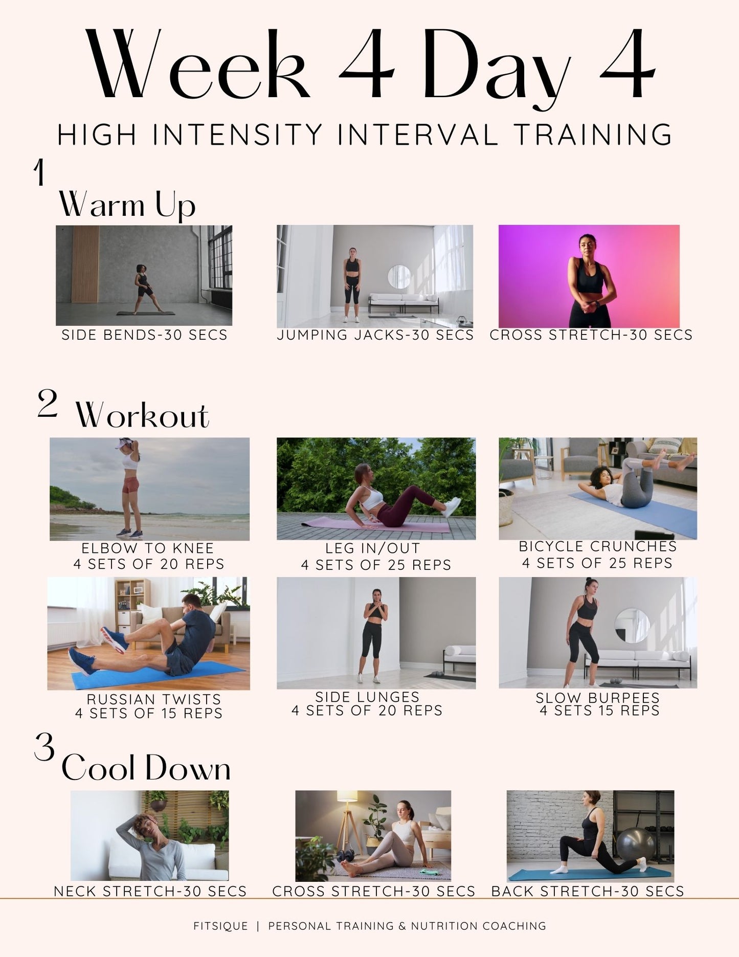 Fitsique | Fitsique 4-Week Beginners Weight Loss Guide (Digital/Printable)