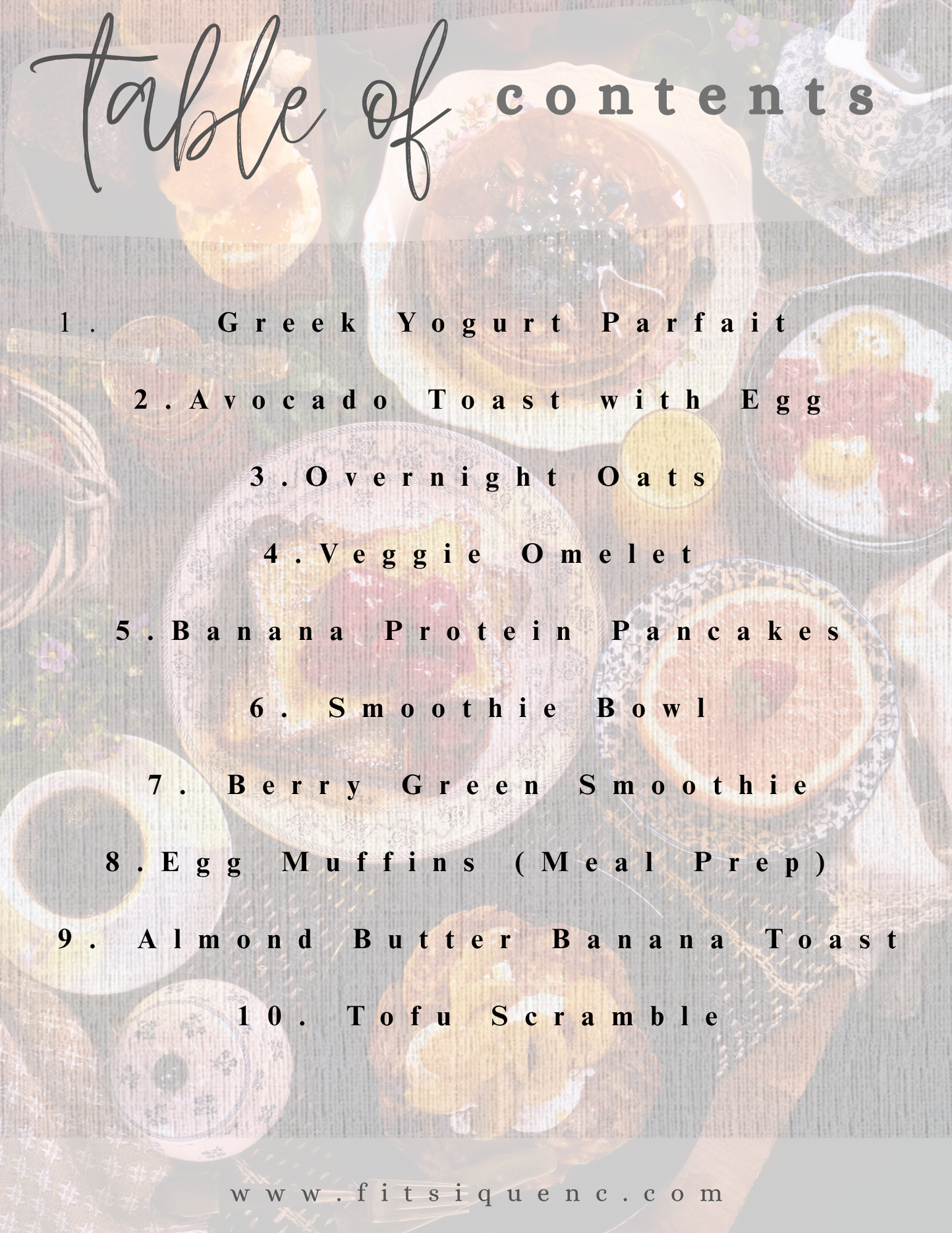 Top 10 Best Breakfast Recipes for Weight Loss