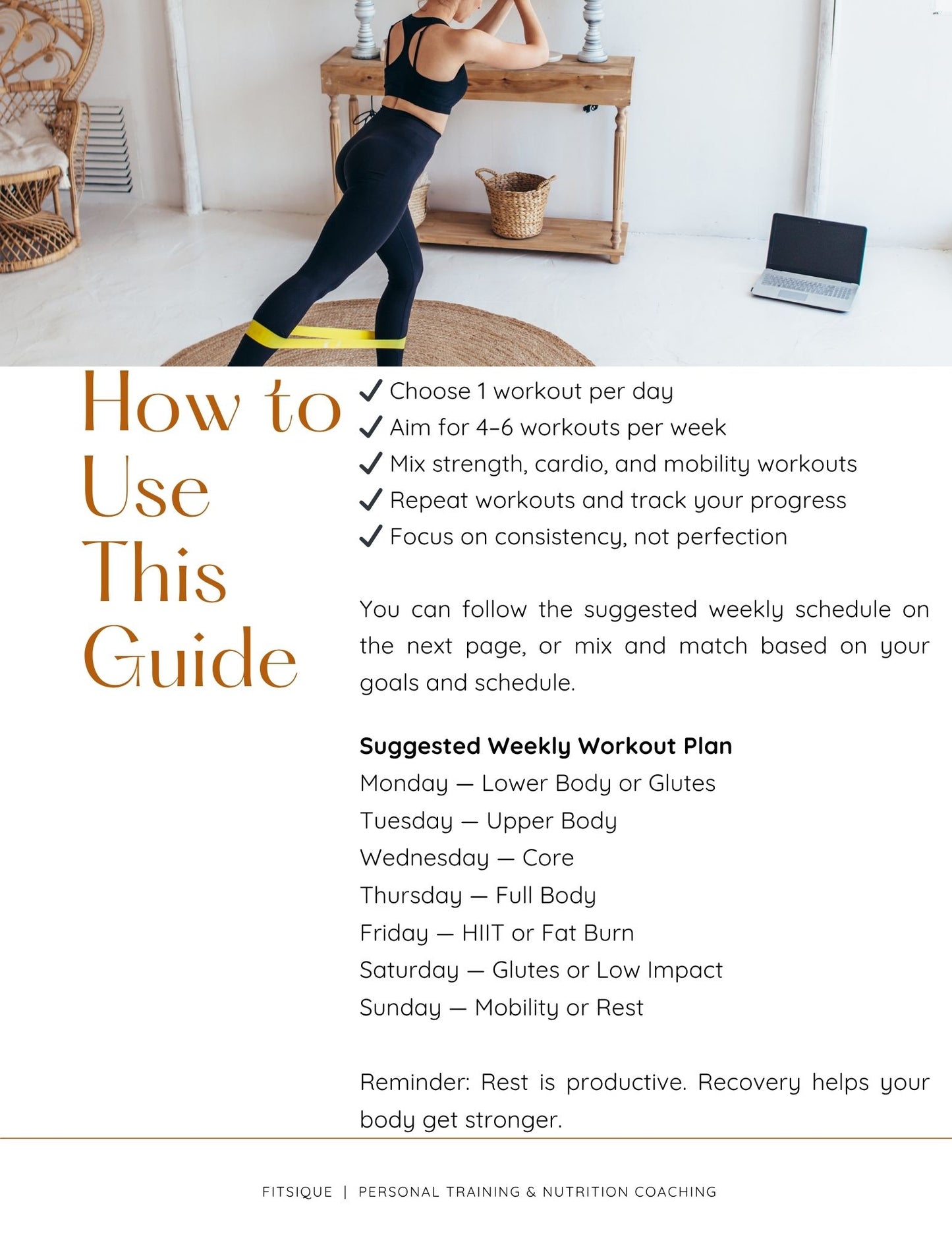 20-Minute Home Workout Library for Beginners (No Gym Needed)