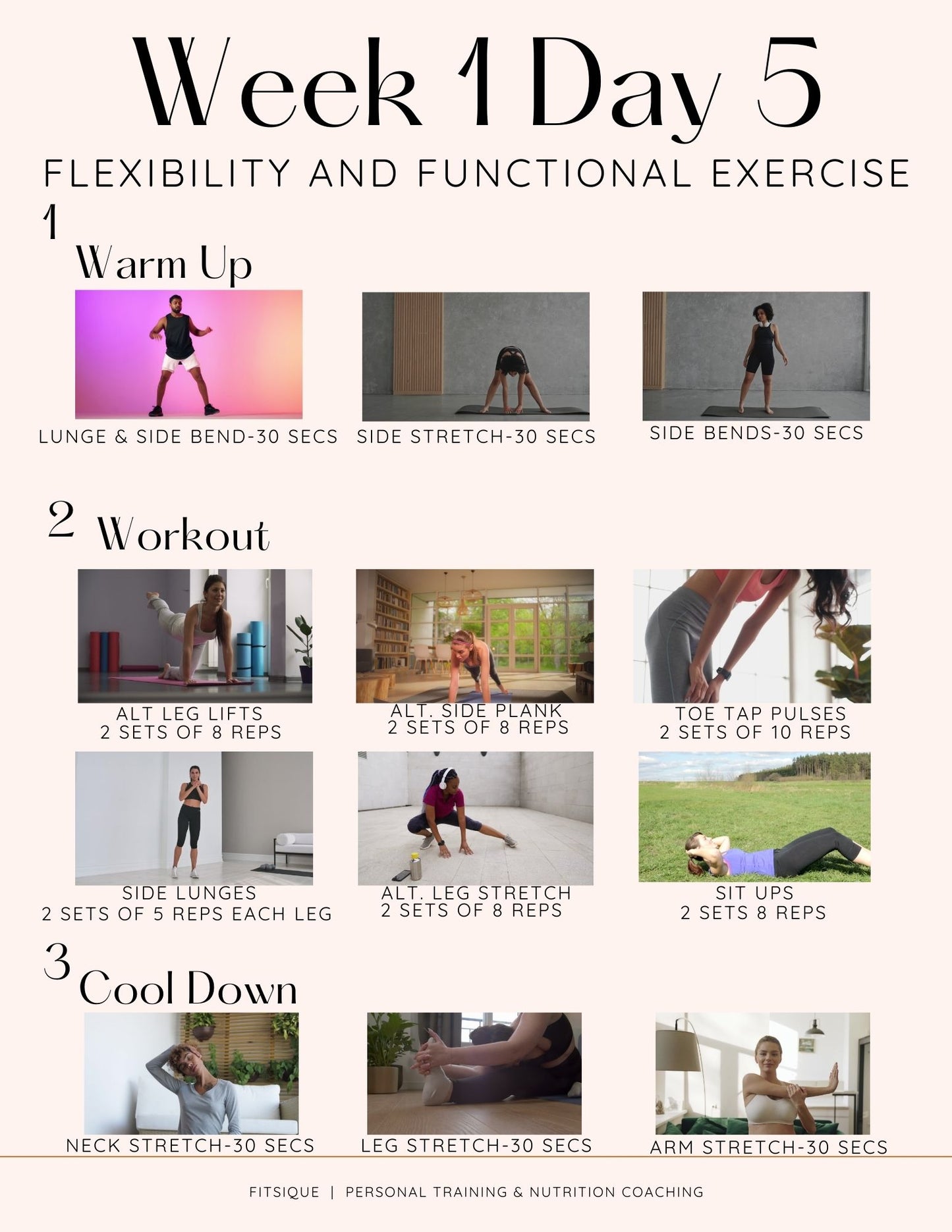 Fitsique | Fitsique 4-Week Beginners Weight Loss Guide (Digital/Printable)